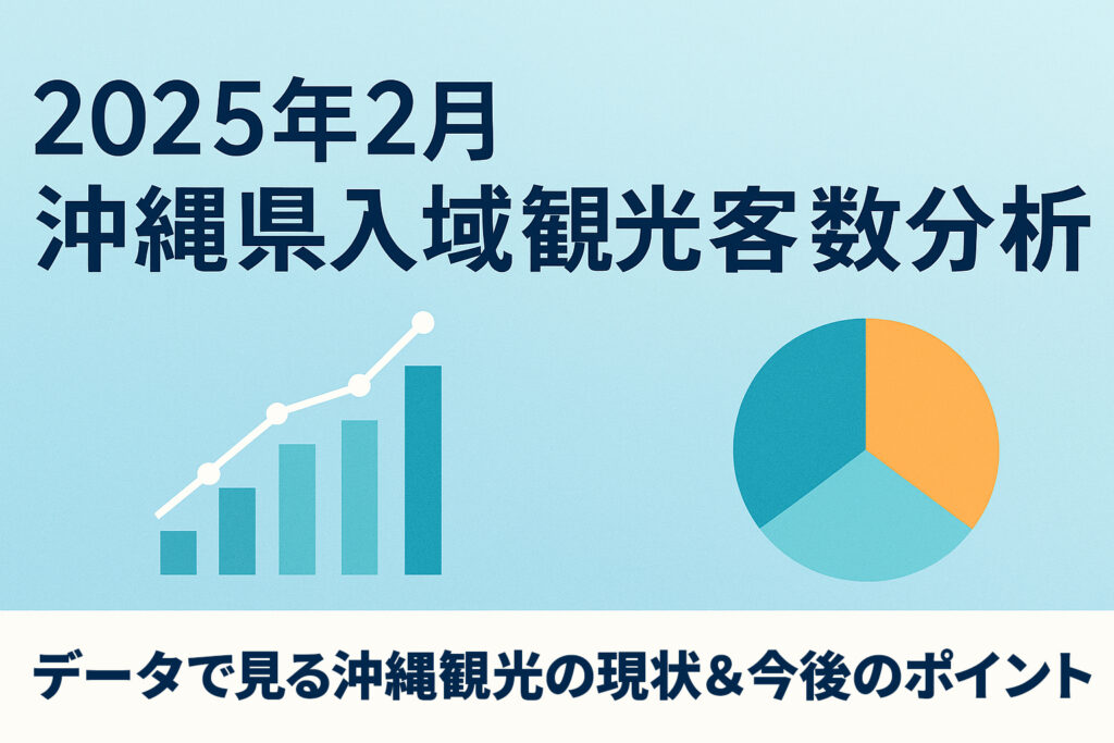 2025年2月速報：沖縄県入域観光客数データ分析（沖縄県文化観光